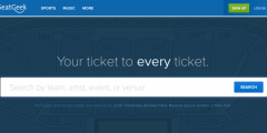 SeatGeek：票务领域的「什么值得买」